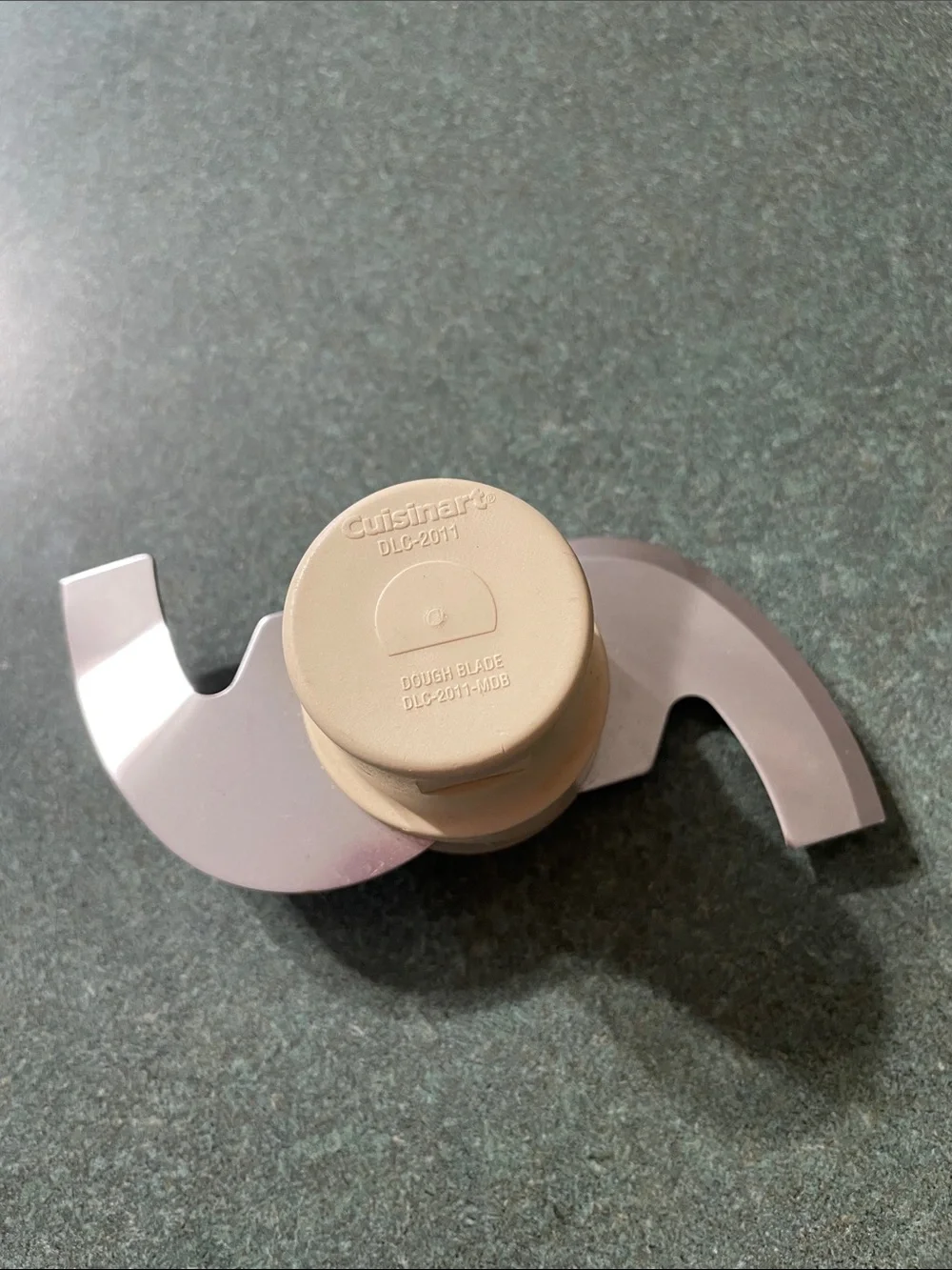 MDB Cuisinart Dough Blade part only # DLC2011 Beige & Silver for food processor